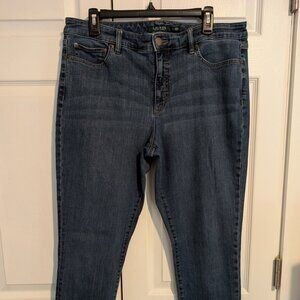 Women's Ralph Lauren Size 14 High Rise Skinny Ankle